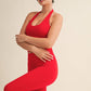 Scoop Neck Halter Top