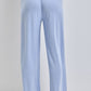 STRIPED ELASTIC WAIST PANTS