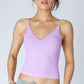 Lace Trim Texture Cami