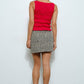 Red Smocked Tank