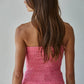 Knit Modal Nylon Spandex Seamless Jacquard Tube Top