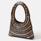 Multi Rivet Shoulder Bag