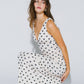 Chic Mesh Polka Dot Maxi Dress