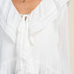 BOHO TRUMPET SLEEVE BLOUSE