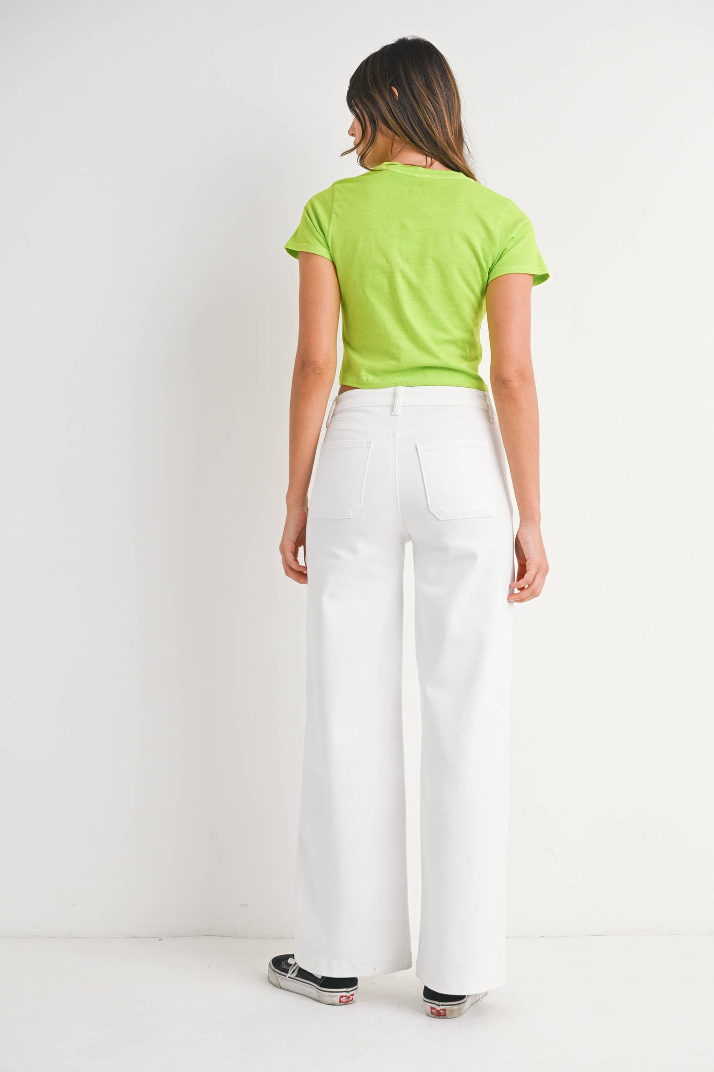 Mini Patch Pocket Wide-White