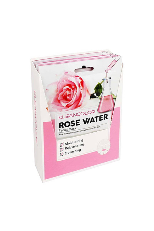 Kleancolor FM420 Facial Mask Rose Water - 12pc