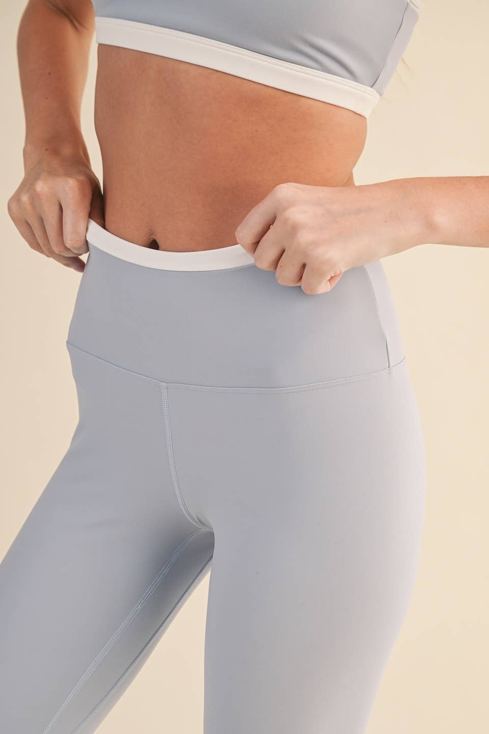 Contrast Binding Legging