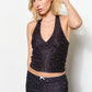 Polka Dot Halter