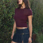 Sunny Denim Pleated Mini Skort