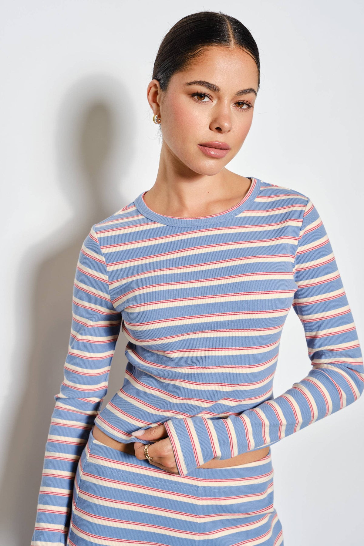 SIMONE STRIPED TOP