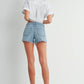 Light Slight Distressed Stretch Short