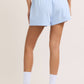 High Waisted Boxy Bow Shorts