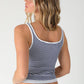 Modal Striped Tank Top