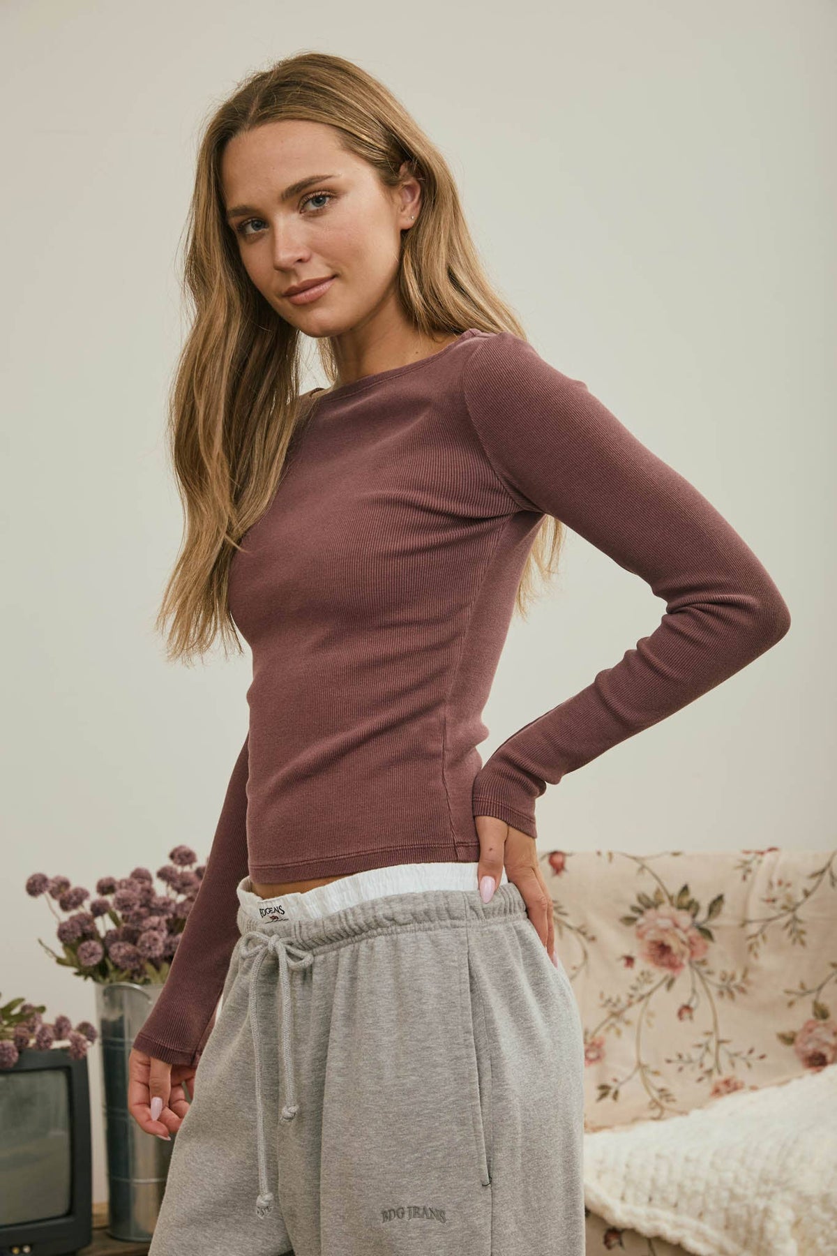 Boatneck Long Sleeve