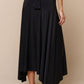 Golden Buckle Maxi Skirt