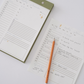 Daily Planner Notepad (Pistachio Green)