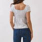 Stripe Babydoll Top