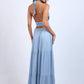 Halter Blue Maxi