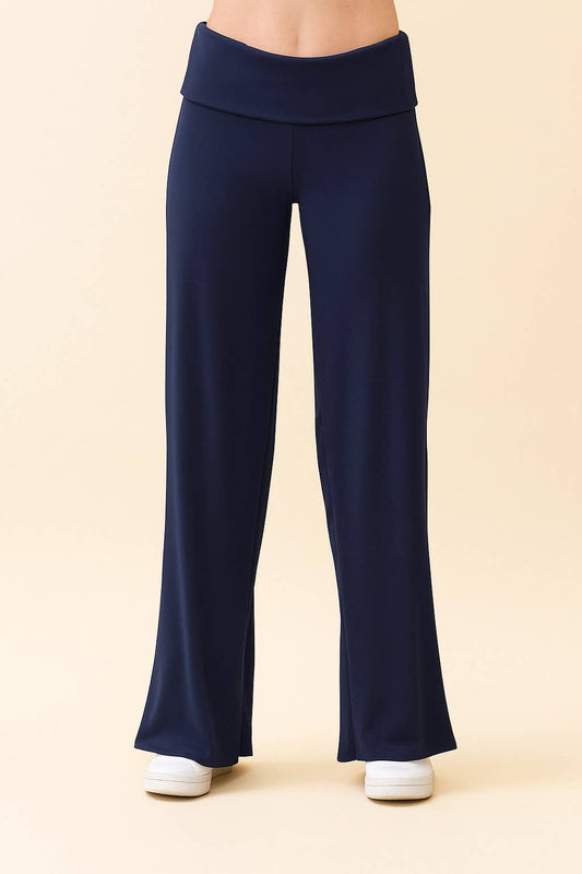 Soft Wide Fold Over Pants
