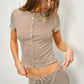 Pat Striped Top