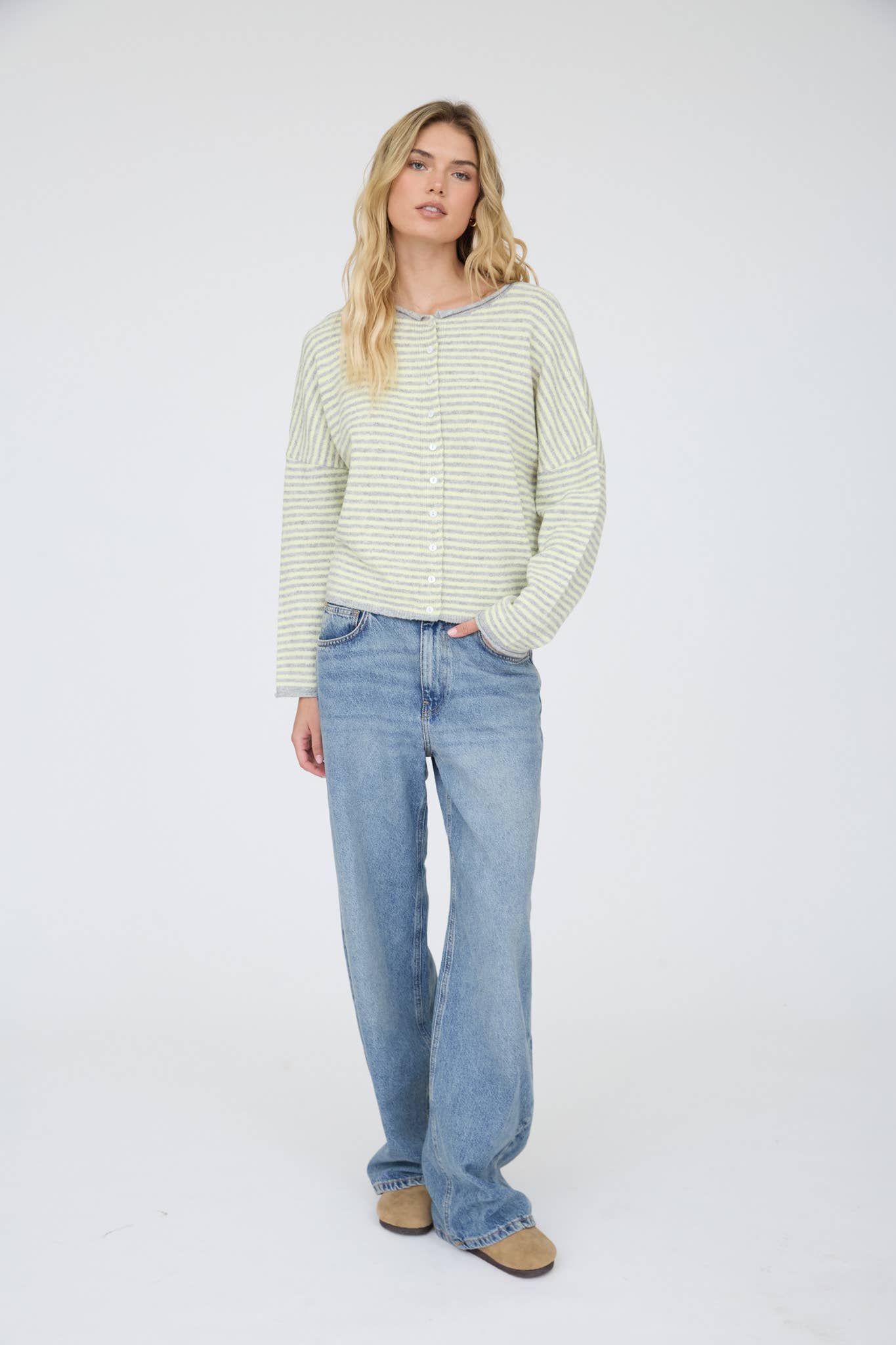 Sadie Striped Cardigan