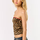 Leopard Tube Top