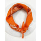 ORANGE Pasley Pattern Bandanas