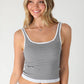 Modal Striped Tank Top