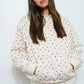Cherry Bow Print Hoodie