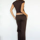 Emory Lightweight Fleece Wide Leg Pants
