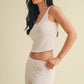 Pointelle Lounge Tank