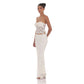 Lace Maxi Skirt in Cream