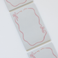 Pink Ribbon Bow Notepad