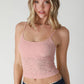 Floral Textured Lace Cami