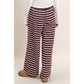 Striped Wide-Leg Pants