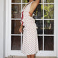 Polka Dot Halter Top with Tie Back