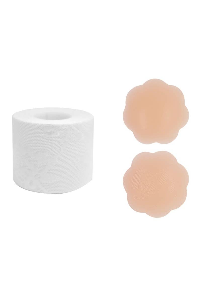 Lace Body Tape Nipple Covers - 6pcs