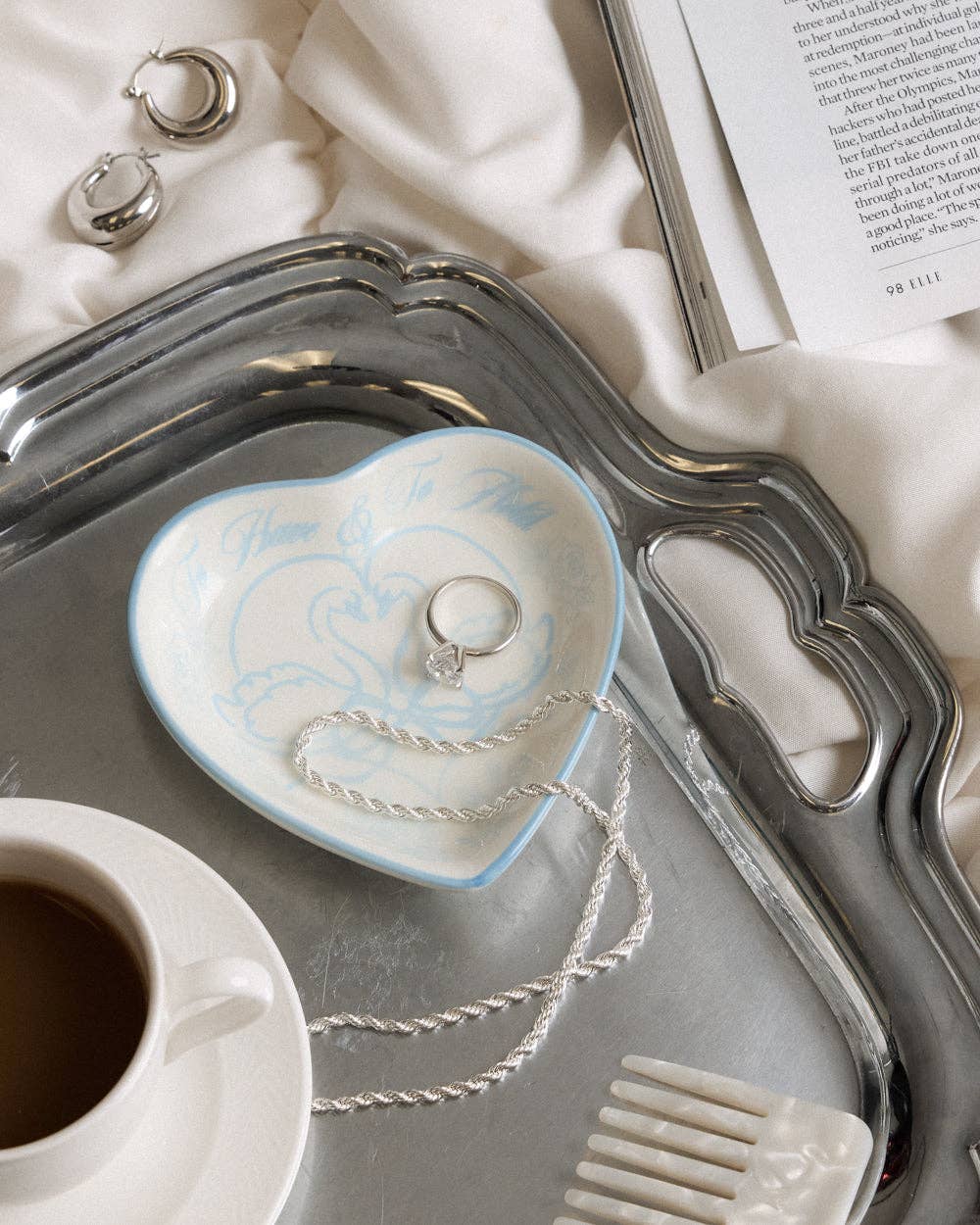 To Have & To Hold Ring Tray | something blue bride