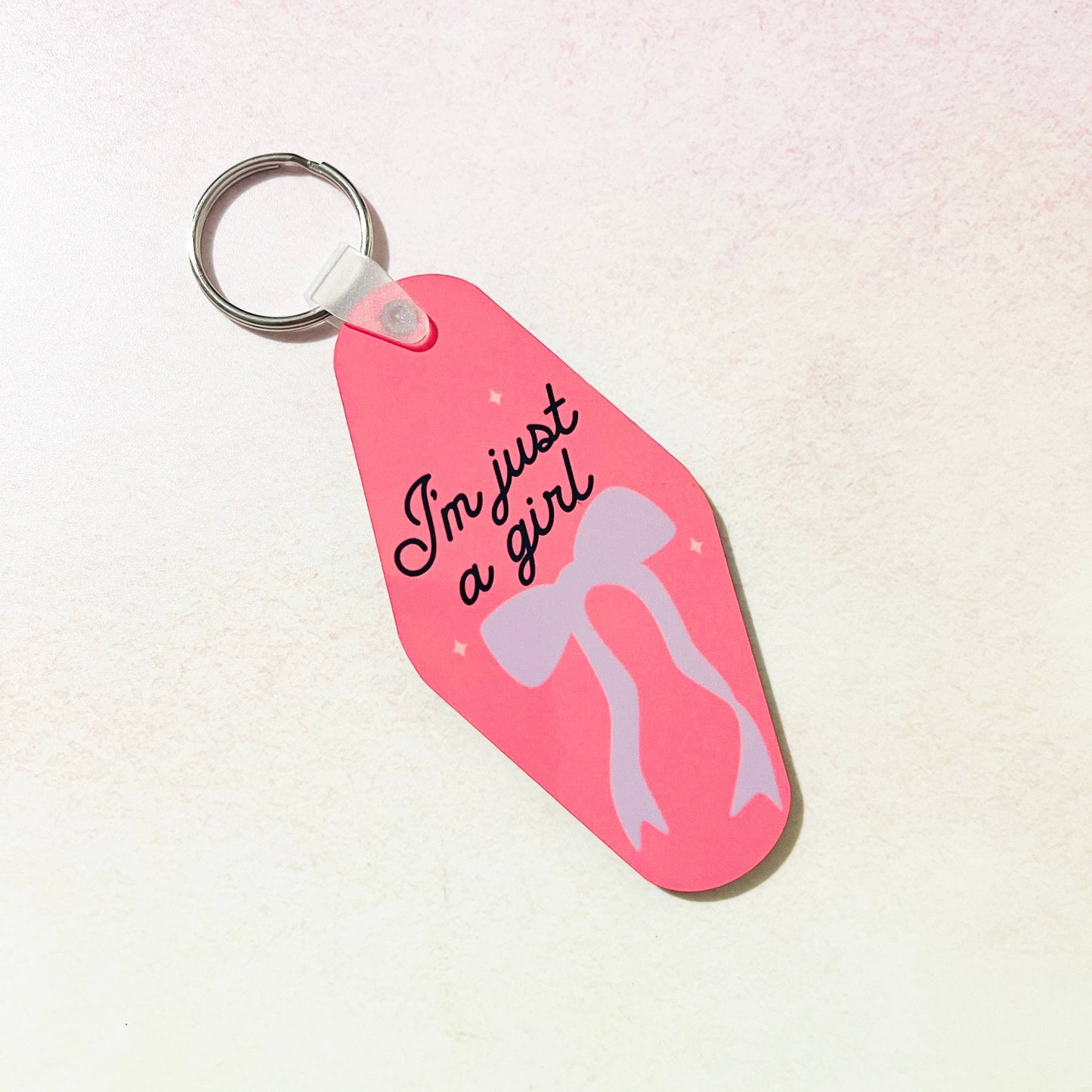 Motel Keychain, I'm Just A Girl