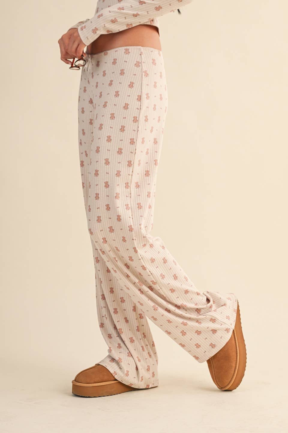 Teddy Bear Print Top