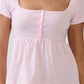 Stripe Babydoll Top