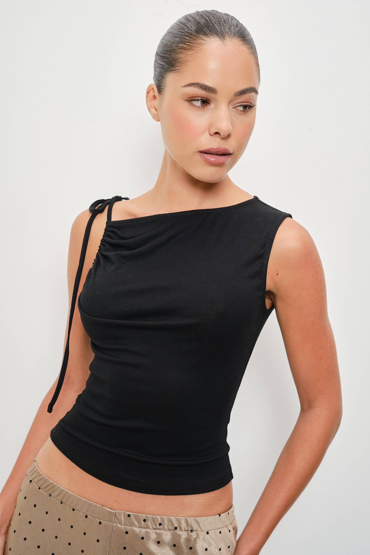 CIELO TIE SHOULDER TOP