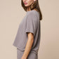 Boxy Stripe Short Sleeve Tee