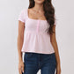 Stripe Babydoll Top