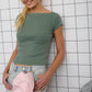 Boat Neck Top