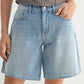 Light Wash Jorts