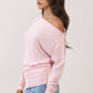 Off The Shoulder Stripe Top