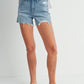 Light Slight Distressed Stretch Short