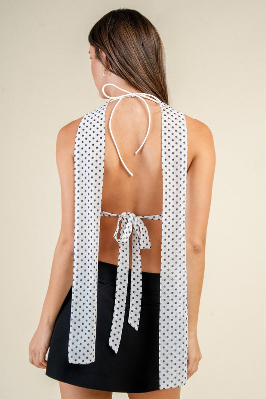 Polka Dot Cami Top