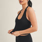 Scoop Neck Halter Top